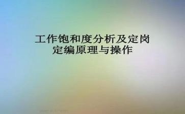 定岗前的工作总结优质5篇