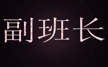 大学副班长个人总结8篇