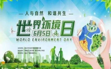 镇环境日活动总结5篇
