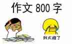 那时的我作文800字6篇