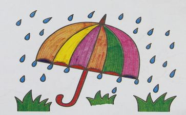 下雨的伞教案模板7篇