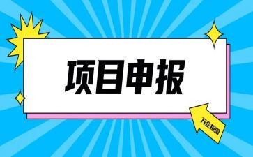 项目申报工作总结7篇