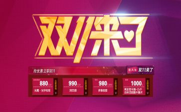 服装双11总结报告推荐8篇
