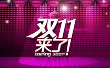 双11促销活动方案模板最新8篇