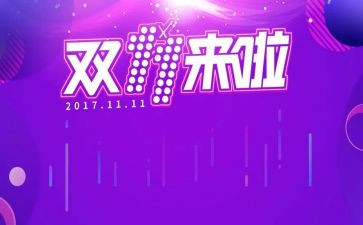 双十一工作总结范文7篇
