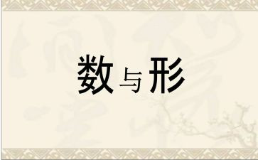 数与形教学活动总结优秀6篇