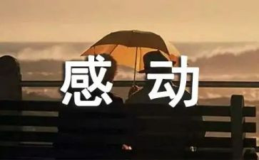感动演讲稿模板8篇