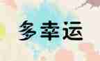 幸运的一天教案5篇