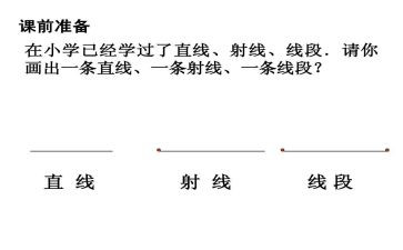 直线,射线和线段教案6篇