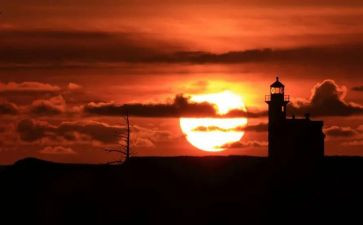 描写夕阳的作文7篇