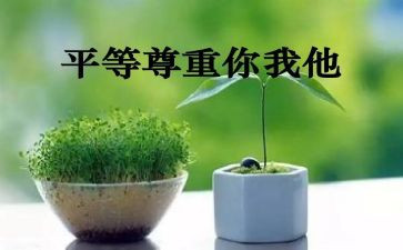 尊重演讲稿最新5篇